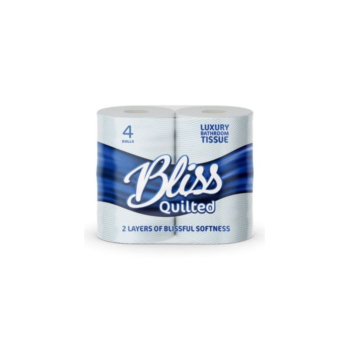 LUXURY QUILTED TOILET ROLLS 2PLY PK 40